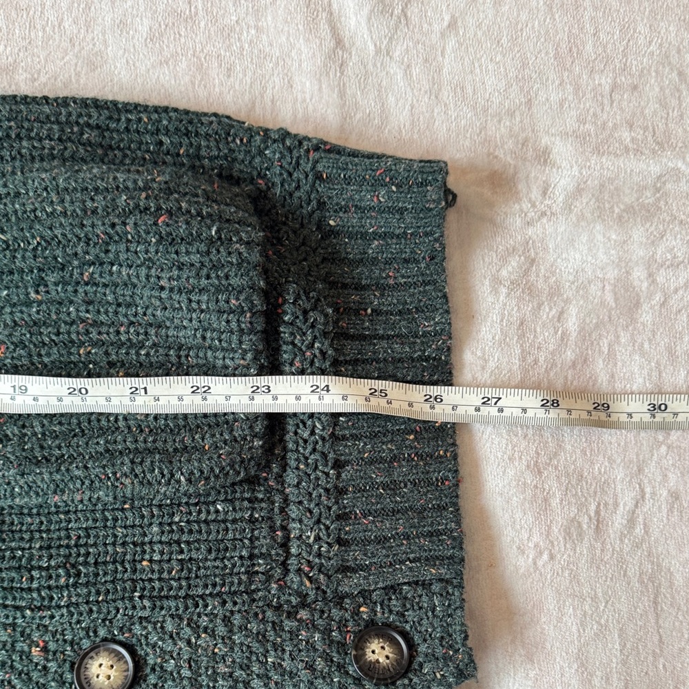 Hunter Forest Green Knit Cardigan - Picture 5 of 5